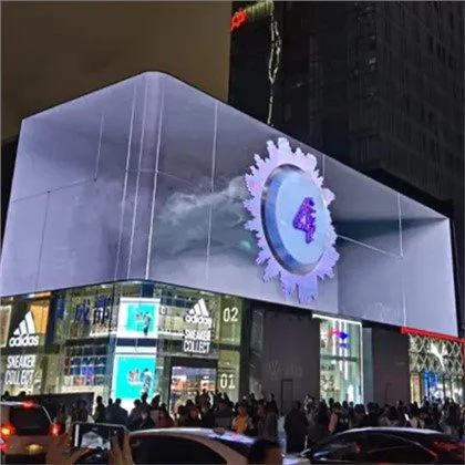 Layar LED Efek 3D