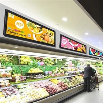 Layar LCD Tepi Rak