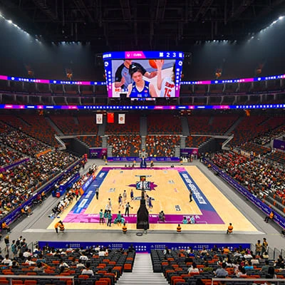 Tampilan LED sewa dalam ruangan untuk Arena Olahraga